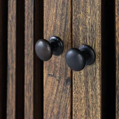 Wohnen Vitrinen|Wohnzimmer-Vitrinen*100x160x45 Wohnzimmerschrank mit zwei Türen - Charin