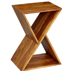 Wohnen 43x60x30 X Design Couchisch aus Sheesham Massivholz - Andarina