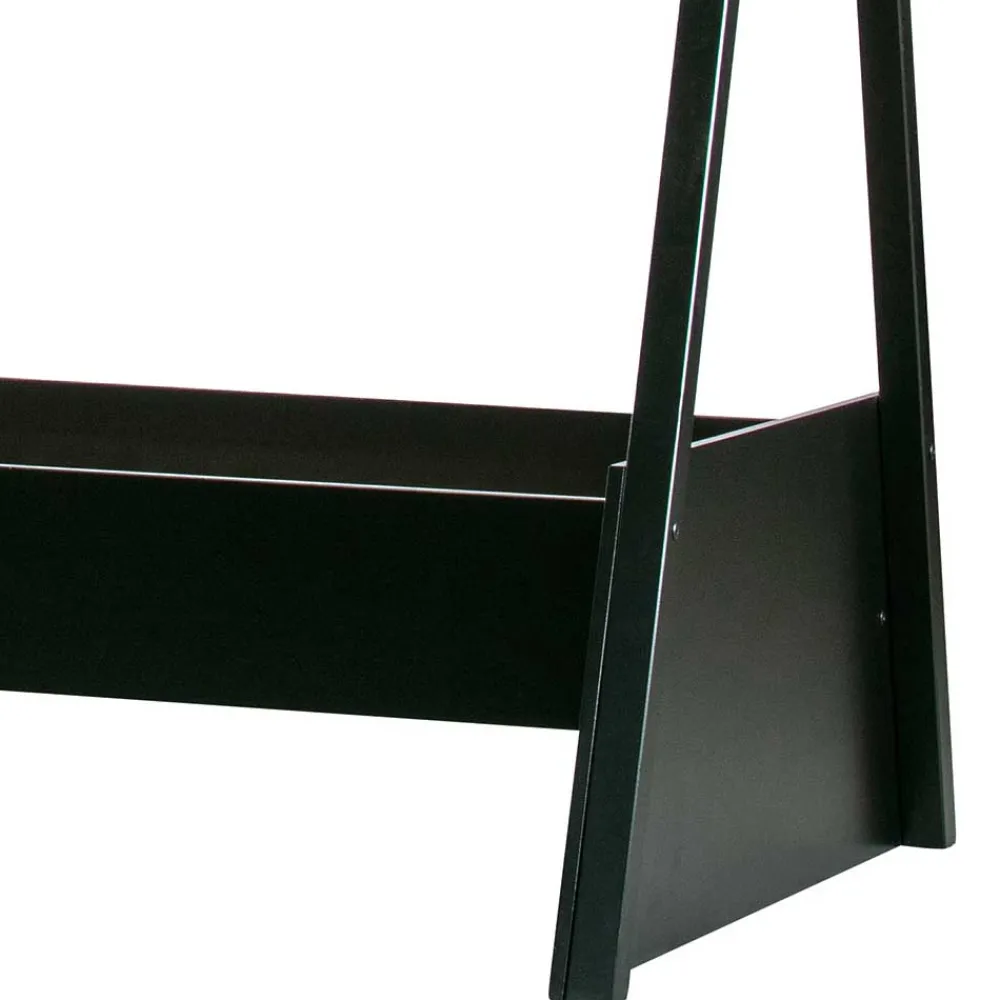 Wohnen Kinderbetten*111x209x212 Zelt Kinderbett in Schwarz - Loytina