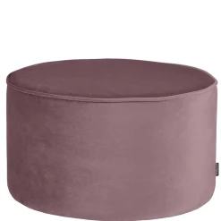 Wohnen Retro Möbel|Hocker*60x36x60 Zylinderförmiger Hocker aus Samt - Jowella