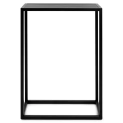 Wohnen 66x90x30cm Konsolentisch in Schwarz - Etienne