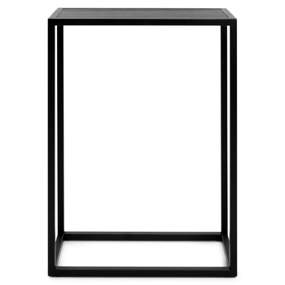 Wohnen 66x90x30cm Konsolentisch in Schwarz - Etienne