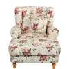 Wohnen XXL Landhaus Sessel mit Rosen Muster - Gelvino