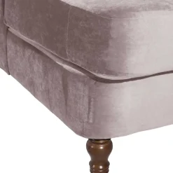 Wohnen Sessel & Hocker|Sessel*XXL Ohrenbackensessel in Rosa Samtvelours - Scolari