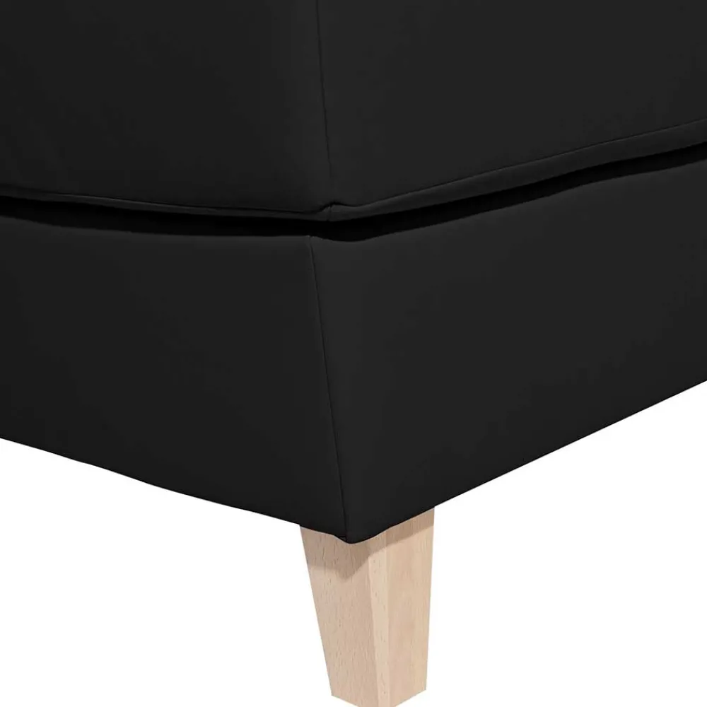 Wohnen Sessel & Hocker|Sessel*XXL Sessel in Schwarz und Buche - Presto