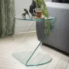 Wohnen Tische|Glasmöbel*Z-Design Beistelltisch aus Sicherheitsglas - Melma