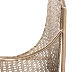 Wohnen Retro Möbel*Zeitungsständer aus Stahl in Gold - Cinema