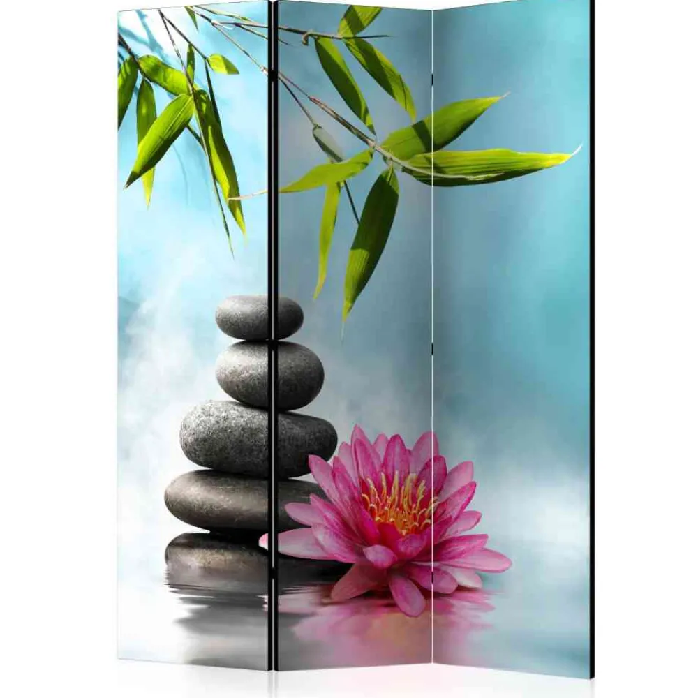 Wohnen Zen Style Paravent Seerose in Pink - Adios