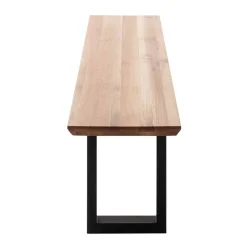 Wohnen Zerreiche Esstischbank mit Schweizer Kante - Osla