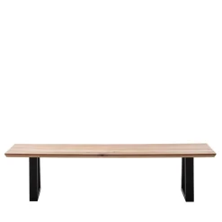 Wohnen Zerreiche Esszimmerbank mit Schweizer Kante - Cannes