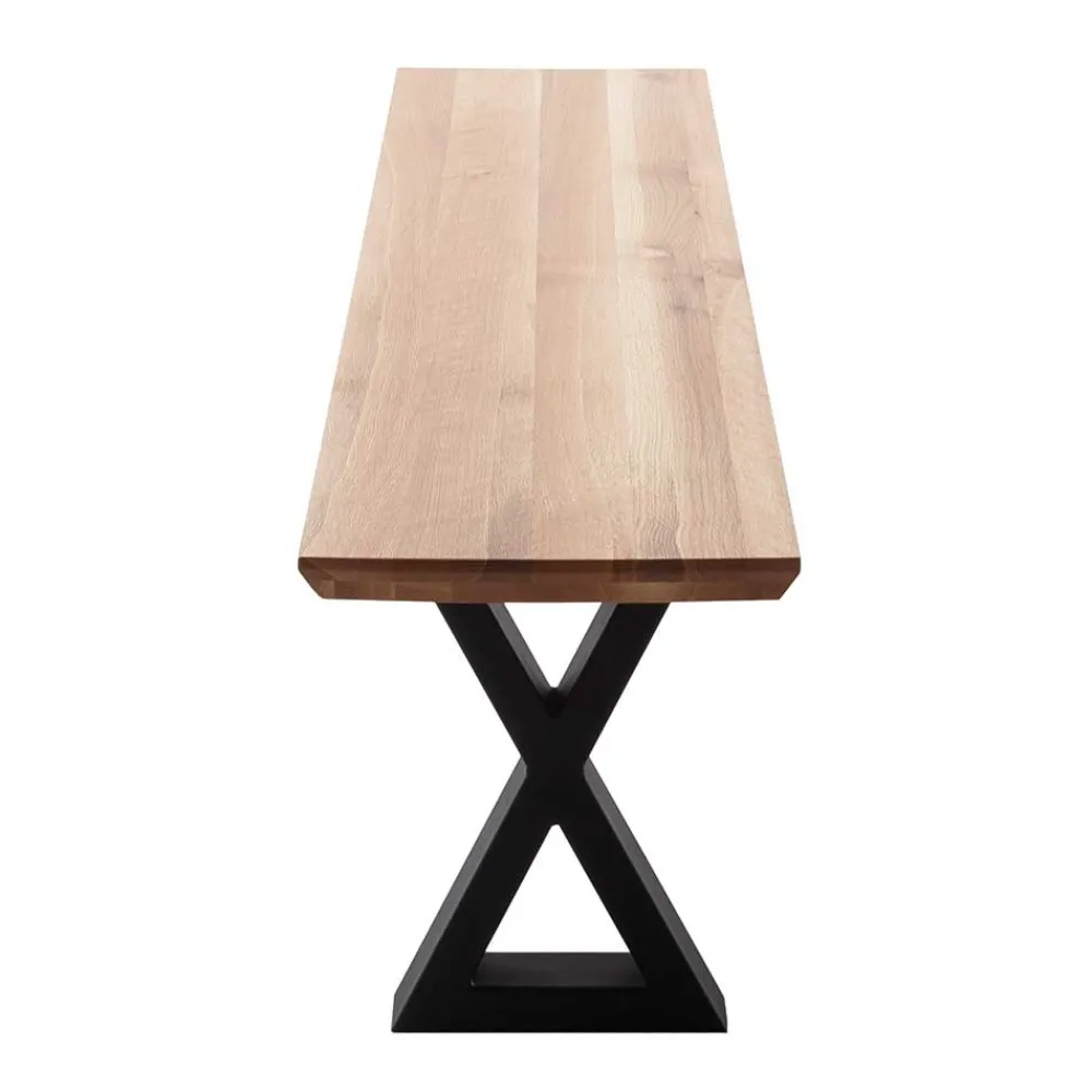 Wohnen Loft Möbel|Industrial Möbel*Zerreiche Küchenbank mit Schweizer Kante - Liberatos