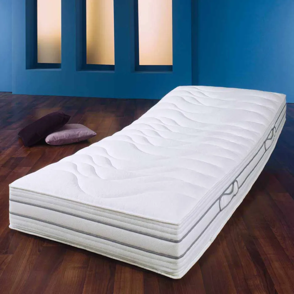 Wohnen 7-Zonen Matratze mit Taschenfederkern H2 Cruba & Bezug waschbar