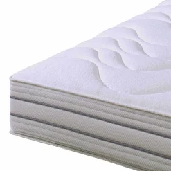 Wohnen 7-Zonen Matratze mit Taschenfederkern H2 Cruba & Bezug waschbar