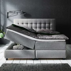 Wohnen 7-Zonen-TTF-Polsterbett mit Topper und Stauraum - Medan