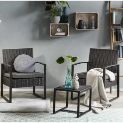 Wohnen Zwei Gartensessel & Beistelltisch - Laki (dreiteilig)
