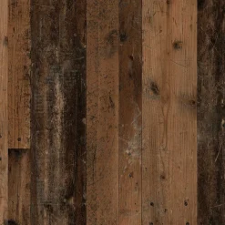 Wohnen Schuhschränke|Garderobenbänke*Zweifarbige Garderobenbank in Altholz Optik - Oktaria