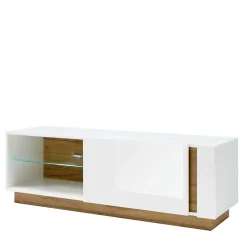 Wohnen Wohnwände|Wohnwand*Zweifarbige Wohnzimmer Möbel Kombi - Myrda (vierteilig)