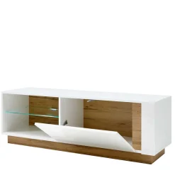 Wohnen Wohnwände|Wohnwand*Zweifarbige Wohnzimmer Möbel Kombi - Myrda (vierteilig)