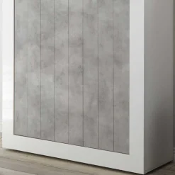 Wohnen Zweifarbiges Highboard 110x144x43 - Niris