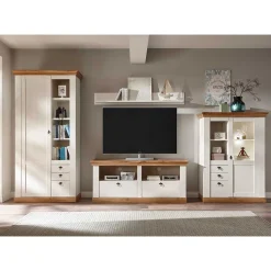 Wohnen Zweifarbiges Landhausmöbel Set - Diatara I (vierteilig)