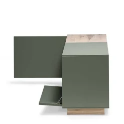 Wohnen Zweifarbiges TV Board mit Gerätefach - Ajevos