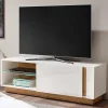 Wohnen Tv & Hifi-Möbel|Tv & Hifi-Möbel*Zweifarbiges TV Board mit Klappe - Myrda