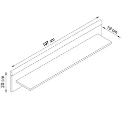 Wohnen Zweifarbiges Wohnzimmer Möbel Set - Cablos (sechsteilig)