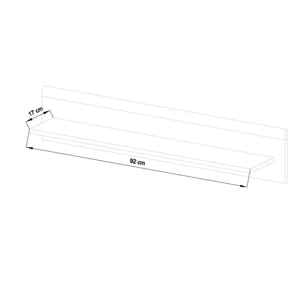 Wohnen Zweifarbiges Wohnzimmer Möbel Set - Cablos (sechsteilig)