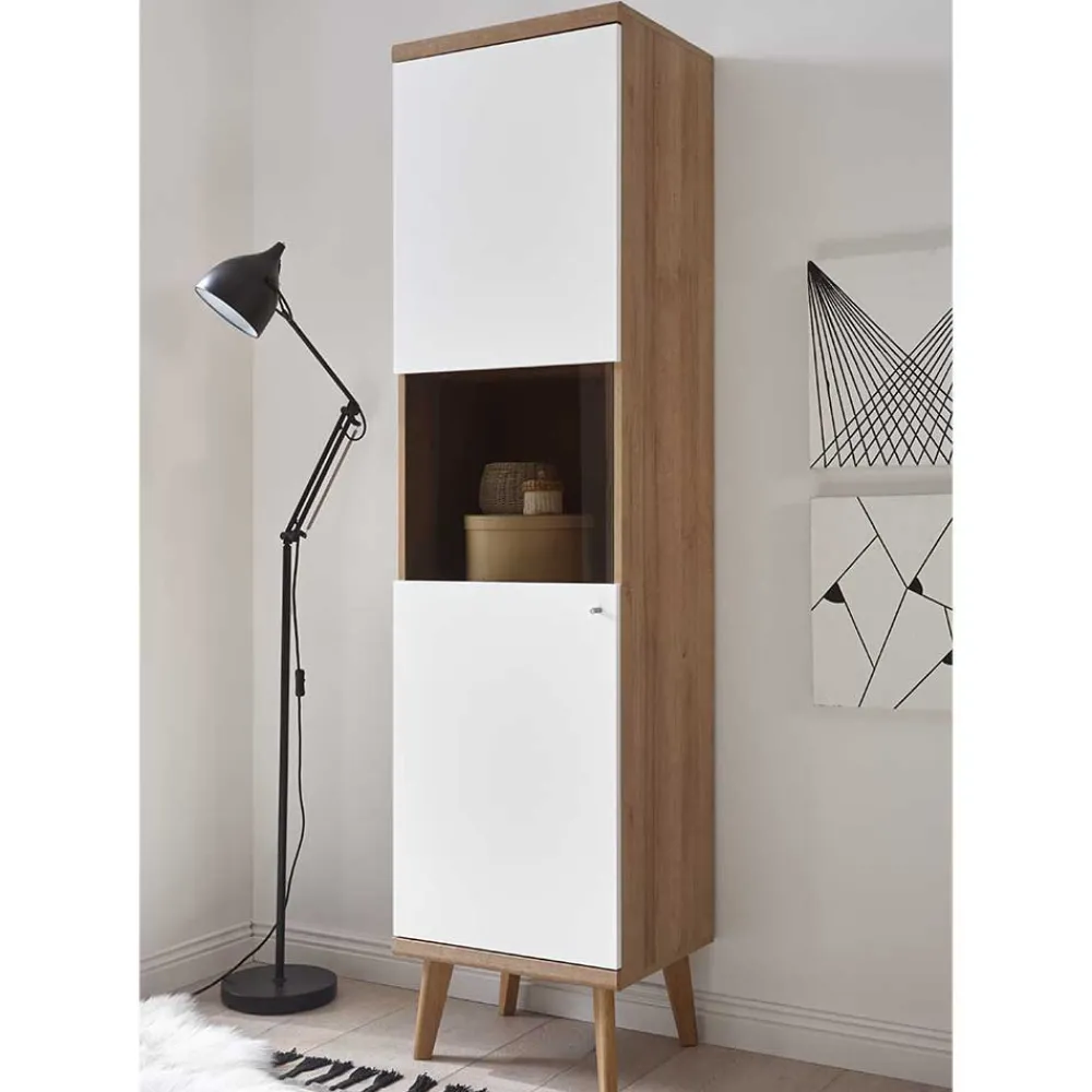 Wohnen Zweifarbiges Wohnzimmer Möbel Set - Cablos (sechsteilig)