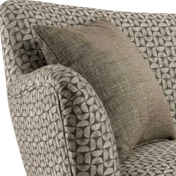 Wohnen Braune Möbel|Sofas*Zweisitzer Designsofa in Beige Braun gemustert - Regiovs