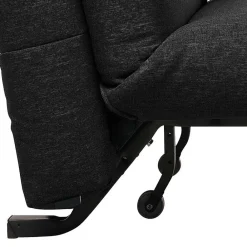 Wohnen Schlafsofas|Sofas*Zweisitzer Faltsofa in Schwarz - Lardias