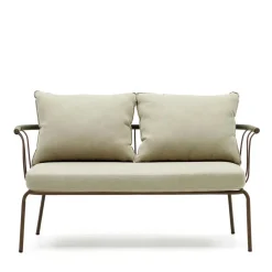 Wohnen Zweisitzer Gartensofa in Braun - Ragusca