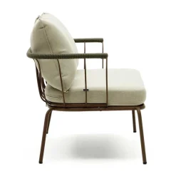 Wohnen Zweisitzer Gartensofa in Braun - Ragusca