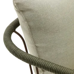 Wohnen Zweisitzer Gartensofa in Braun - Ragusca