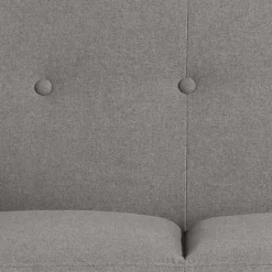 Wohnen Zweisitzer Sofa in Grau Microfaser - Durencas