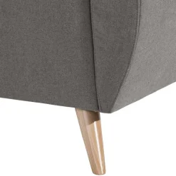 Wohnen Zweisitzer Sofa in Grau Microfaser - Durencas