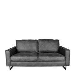 Wohnen Sofas|Sofa*Zweisitzer Wohnzimmer Sofa mit Kufen aus Metall - Comoto