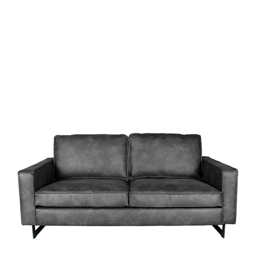 Wohnen Sofas|Sofa*Zweisitzer Wohnzimmer Sofa mit Kufen aus Metall - Comoto